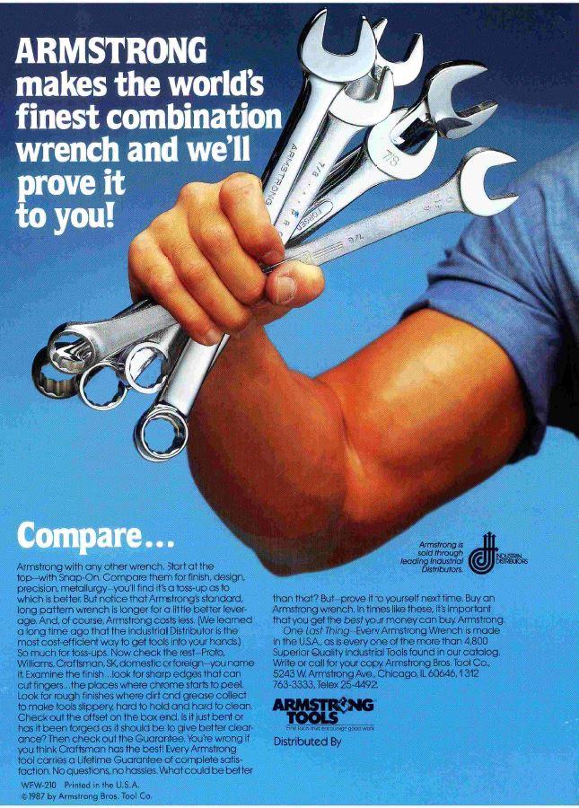 Armstrong® 1987 World's Finest Wrench Apex Tool Group